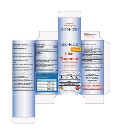 Lice Killing Shampoo Carton (Medi And Lice Lice Killing Shampoo 59 mL)